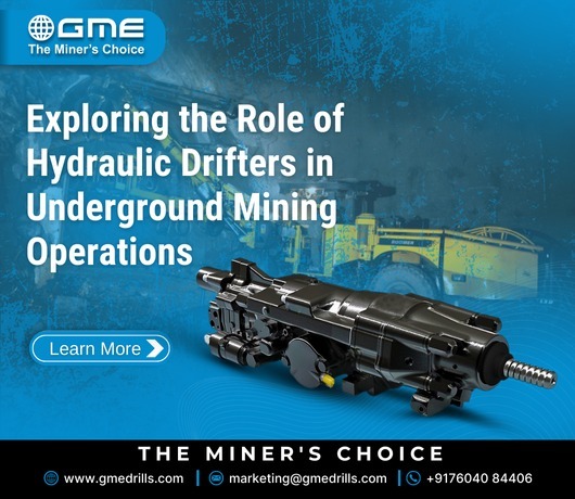 Hydraulic Drifters in Underground Mining Operations