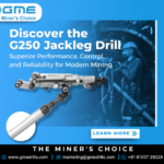 Discover the G250 Jackleg Drill: Superior Performance, Control, and Reliability for Modern Mining